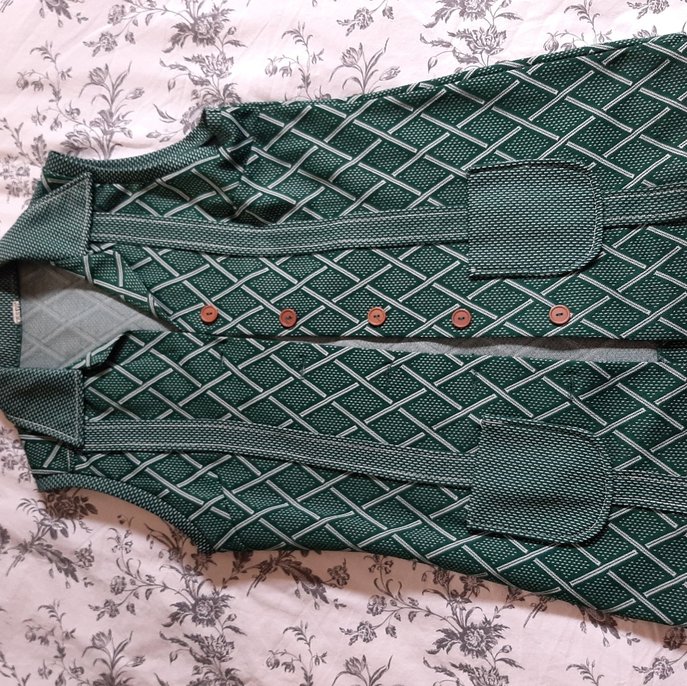 Vintage green vest